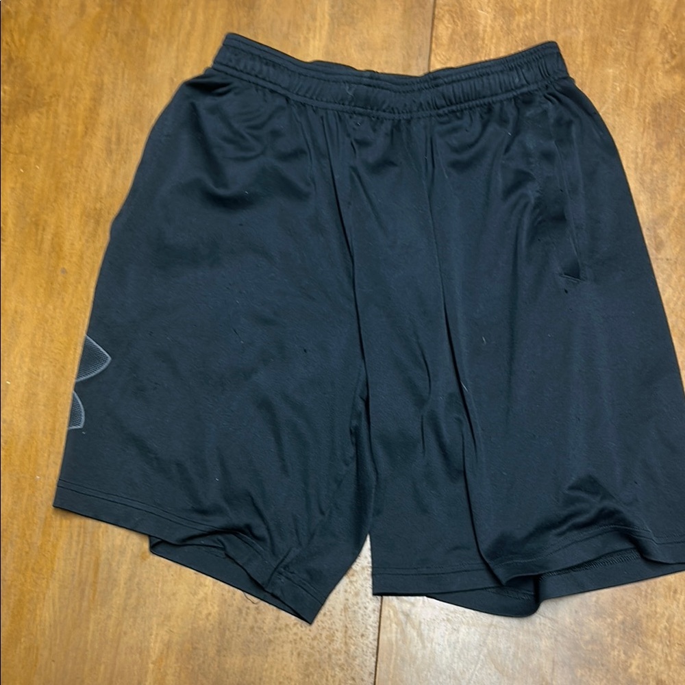 Men's Black Athletic Shorts